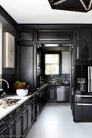 Black Is Back The New 10 Year Trend Black Kitchens Traditional Kitchen Design Kitchen Cabinet Design
