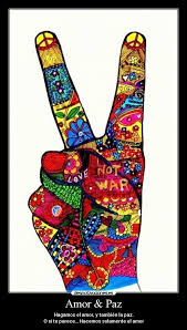 Amor Y Paz Peace And Love Hippie Art Hippie Love