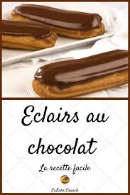 Eclairs Au Chocolat La Recette Facile Chocolat Cuisine Eclairs In 2020 Quick Desserts Dessert Recipes Cake Donuts Recipe