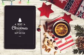 Christmas Ipad Mock Up 10 Presentation Design Business Card Logo 10 Things