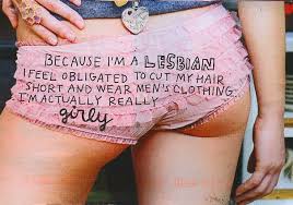 It's a great style and look all around. Personal And Political Lesbian Visibility Sociological Images
