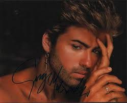 George Michael Rare Signed 9x12