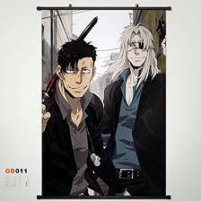 Amazon.com: Home Decor Anime Gangsta Worick Nicolas Wall Scroll Poster  Fabric Painting 23.635.4 inch b2 11: Posters & Prints