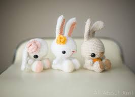 You can use this download for an easter themed project or for whatever you need. Pattern Spring Bunnies All About Ami