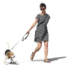 5336 Woman In Grey Dress Walking A Dog Jpg 2700 2700 Figur Cizimleri Cizilecek Seyler Kopek