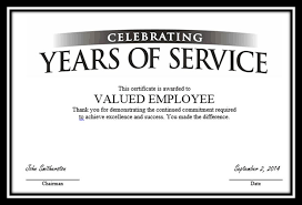 Employee of the year certificate wording. Employee 10 Year Award Shefalitayal