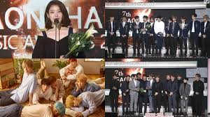 Gaon Chart Awards 2018 Iu And Bts Crowned To Queen And King