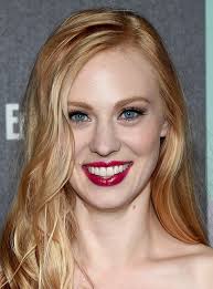 Many blonde celebrities hide their natural hair color under darker shades or gorgeous reds, while others experiment with lighter shades. Strawberry Blonde Hair Blue Eyes Google Search Deborah Ann Woll Deborah Ann Woll Hot Red To Blonde