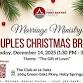 Marriage Ministry Couples Christmas Brunch event in Holly Springs, NC