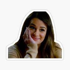 lea michele " Sticker for Sale by scarletth4