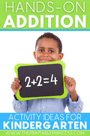 This alien addition sort is a hit with my kids, mainly for the little green creatures and spaceships. 12 Hands On Activities To Teach Addition
