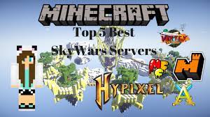 List of free top skywars servers in minecraft with mods, mini games, plugins and statistic of players. Top 5 Best Skywars Servers Youtube