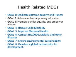 These were based on the oecd dac international development goals agreed by development ministers in the shaping the 21st century strategy. Millennium Development Goals And Health In Nigeria Ppt Download
