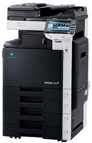 The first time, white output. Amazon Com Konica Minolta Bizhub C220 Tabloid Size Color Laser Multifunction Printer 22ppm Copy Print Color Scan 2 Trays Stand Electronics