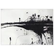 Contemporary Abstract Charcoal