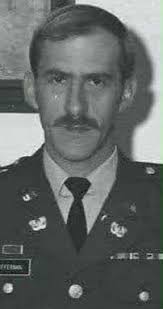 Tunisia. It appears the officers name is painted below his rank.