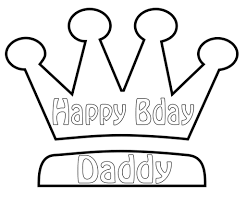 Crayons can be changed once they are damaged. Daddy Happy Birthday Dad Coloring Pages Novocom Top