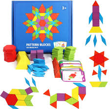 I hope that you have fun!! Buy Gemem 155 Pcs Wooden Pattern Blocks Set Geometric Shape Puzzle Kindergarten Classic Educational Montessori Tangram Toys For Kids Ages 4 8 With 24 Pcs Design Cards Online In Hungary B07qps5cfl