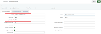 It requires collaboration in creating and recreating ideas; Configuration Ex Libris Developer Network