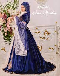Setri Nur Safir Modelimiz Setrinur 2018 Bindalli Kaftan Tesettur Elbise Gelinlik Kaftan