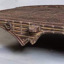 Frequently made of wood, ceramic and metal, every camel table was constructed with great care. Camel Cart Coffee Table Large Chisel And Log