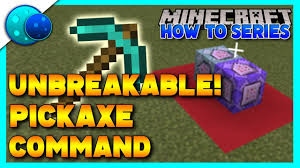 How do you get blocks in minecraft? How To Make An Unbreakable Tools Custom Enchant Using Commands On Minecraft Bedrock Edition Youtube