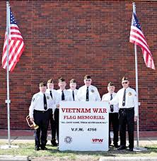 VFW Post 4756 dedicates new sign for Vietnam War Flag Memorial