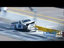 Nascar cup series drivers' statistics for las vegas motor speedway. Jesse Iwuji Goes For Wild Ride Nascar Gander Trucks Qualifying At Las Vegas Youtube