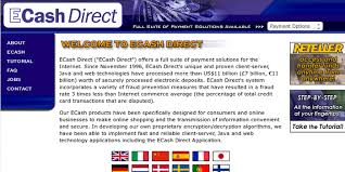 When you make a deposit with a teller in person, the funds should be available more or less immediately, so you'll be able to pay. Ecash Direct Casinos Sites Accepting Deposits In 2021