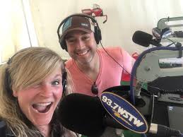 Joe Alan and Nancy Johnson bring The Wakeup Crew to the  #WilmingtonFlowerMarket!!! Check out www.wstw.com for the final day concert  lineup!