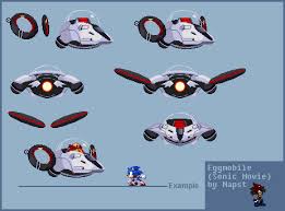 Eggmobile Sonic Movie Sprites V2 By Napst228 On Deviantart Movies Sonic Sprite