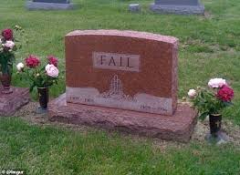 Hilarious headstones reveal people who took their humour to the grave |  Daily Mail Online