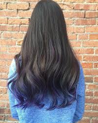 A level 1 is a jet black, with no brown tones to it! 40 Fairy Like Blue Ombre Hairstyles Hair Styles Blue Tips Hair Blue Brown Hair