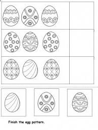 Easter Egg Pattern Worksheet Easter Preschool Worksheets Easter Worksheets Pattern Worksheet