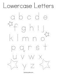 Here's a set of free printable alphabet letter images for you to download and print. Lowercase Letters Coloring Page Twisty Noodle