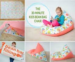 cocuklar icin evde kolay armut koltuk yapilisi kids bean bags bean bag chair kids diy bean bag