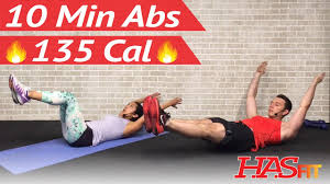 10 min abs workout for men women