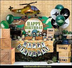 Beyumi 50pcs camouflage latex balloons, 12inch assorted color army military balloons bouquet with ribbons, military themed party supplies decorations for boy's birthday party, veterans day celebration. Decorating Theme Bedrooms Maries Manor Army Party Decorations Camouflage Party Supplies Army Party Ideas Military Party Ideas For A Boy Birthday Party Army Camouflage Decorations