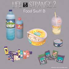 Guilty Gucci Mimoto Sims Life Is Strange 2 Food Set B Sims 4 Skills Sims 4 Anime The Sims 4 Packs