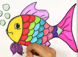 Banyak anak yang menyukai menggambar kucing. Cara Menggambar Ikan Dengan Mudah Pelajarindo Com