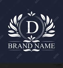 What does brohist d look like? Letter D Logo Design Vector Photo Free Trial Bigstock