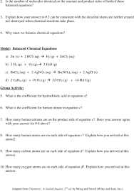 Objective type questions and answers. Balancing Chemical Equations Pdf Free Download