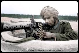 Indian Legion soldier with a German ...