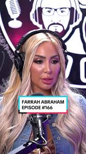 FULL PODCAST IS LIVE ON ALL STREAMING PLATFORMS with @Farrah Abraham !🎙️🔥  In this powerful episode, we welcome Farrah Abraham, a reality TV star,  entrepreneur, and author, who has lived much of her ...