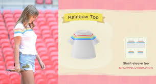Animal Crossing Taylor Swift Design Rainbow Top Animal Crossing Animal Crossing Characters Swift Animal