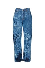 Black And Grey Tie Dye Jeans Msgm Tie Dye Jeans Tie Dye Jeans Dye Jeans Bleached Jeans