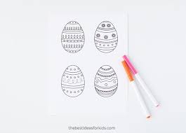 Easter Egg Template The Best Ideas For Kids Easter Egg Template Spring Coloring Pages Egg Template