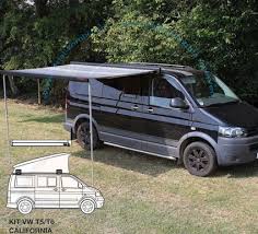 Markisen vorzelt set für vw california: Fiamma Markise F45s 260 Deep Black Stoff Royal Grey 263x200cm Inkl Montagematerial T5 4 2003 8 2015 T6 9 2015 California Mit Vw Kederschiene Sk101668