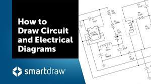 In lucidchart, you can draw lines that represent connections by hitting l on your keyboard, then clicking and dragging with. How To Draw Circuit And Electrical Diagrams With Smartdraw Youtube
