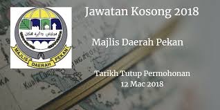 Sebarang pertanyaan berkaitan tawaran jawatan kosong pensyarah ini boleh diajukan melalui: Majlis Daerah Pekan Jawatan Kosong Mdp 12 Mac 2018 Majlis Daerah Pekan Mdp Calon Yang Sesuai Untuk Mengisi Kekosongan J Pekan Convenience Store Products Mac